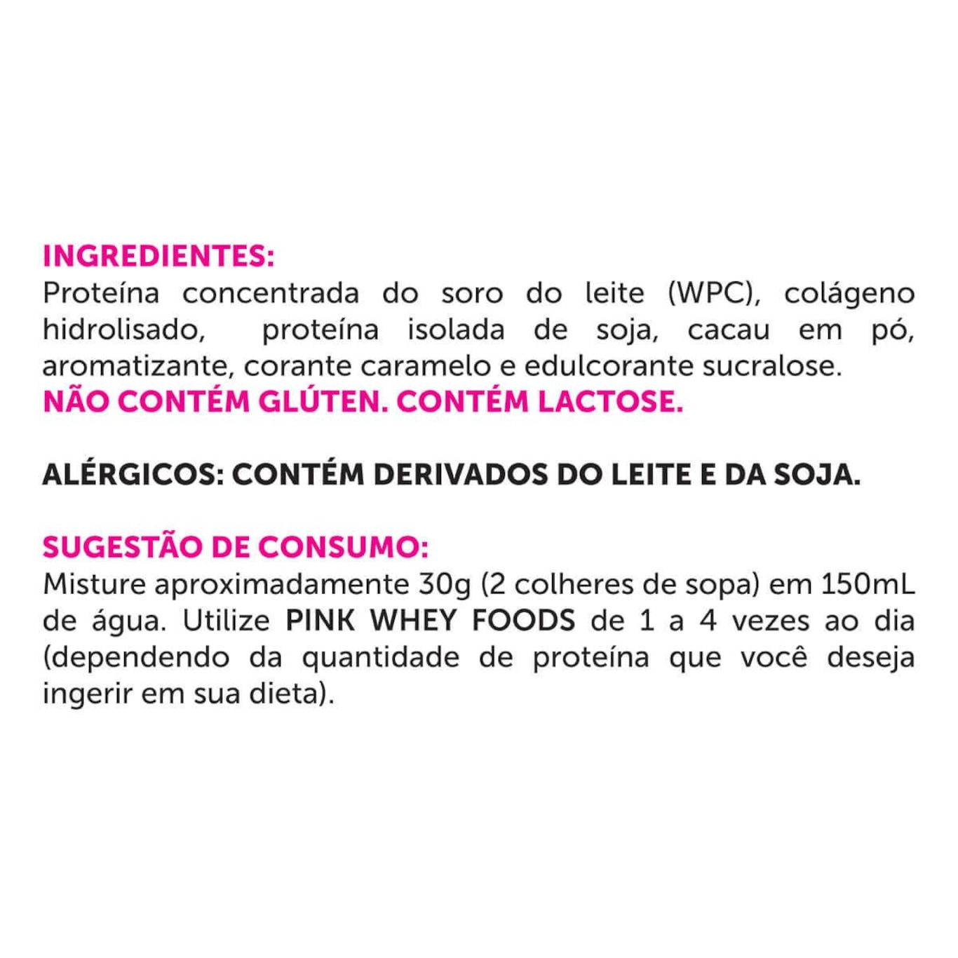 Whey Protein BRN Foods Pink Whey - Morango - 900g - Foto 2