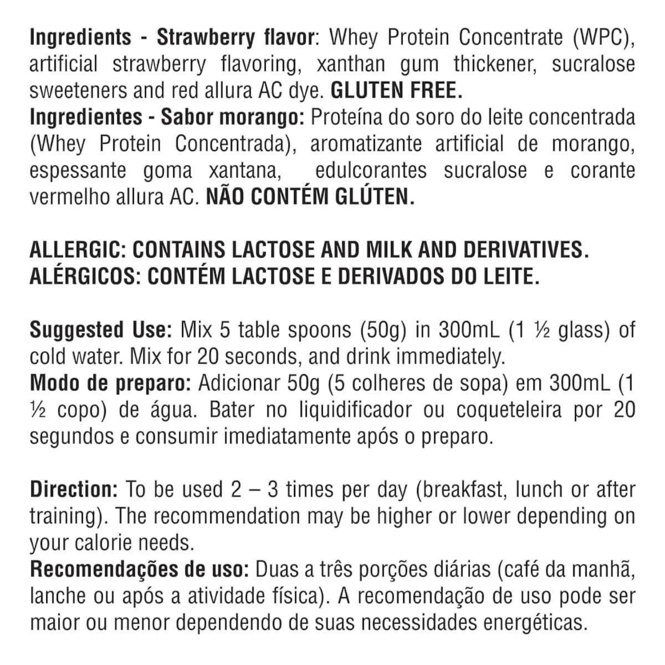 100% Whey Protein Bodybuilders Like Pure - Morango - 1,8Kg - Foto 2