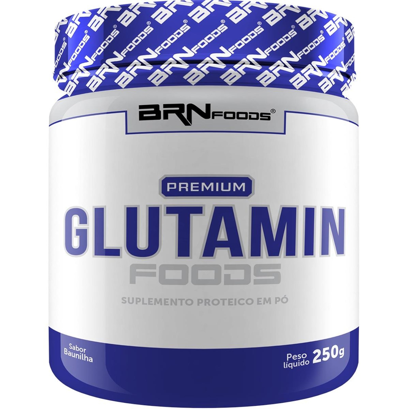 Premium Glutamina BRN Foods - 250g - Foto 1