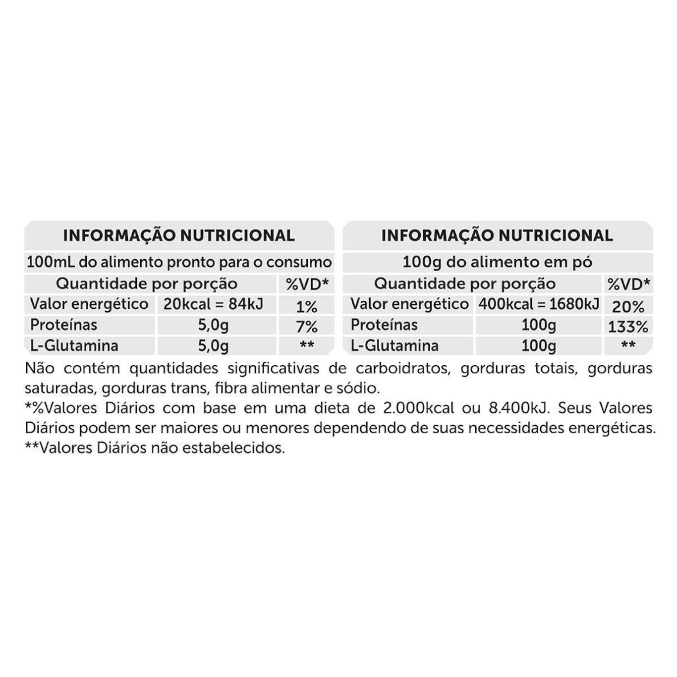 L-Glutamina BRN Foods - 300g - Foto 3