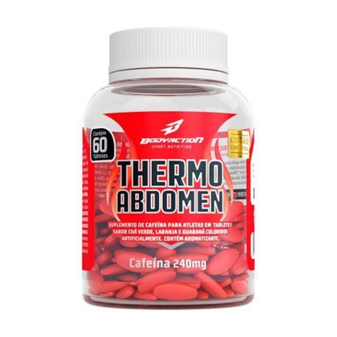 Thermo Abdomen BodyAction - 60 Tabletes - Foto 1