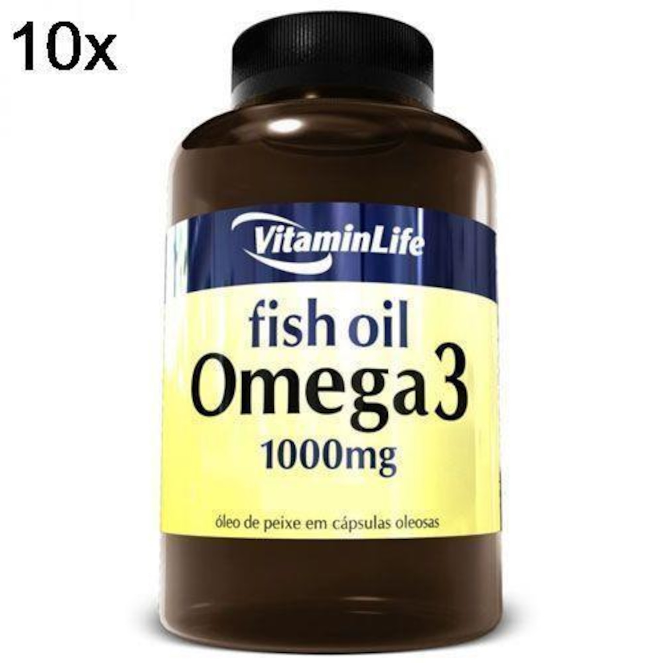 Omega 3 VitaminLife 1000mg - 120 Cápsulas - 10 Frascos - Foto 3