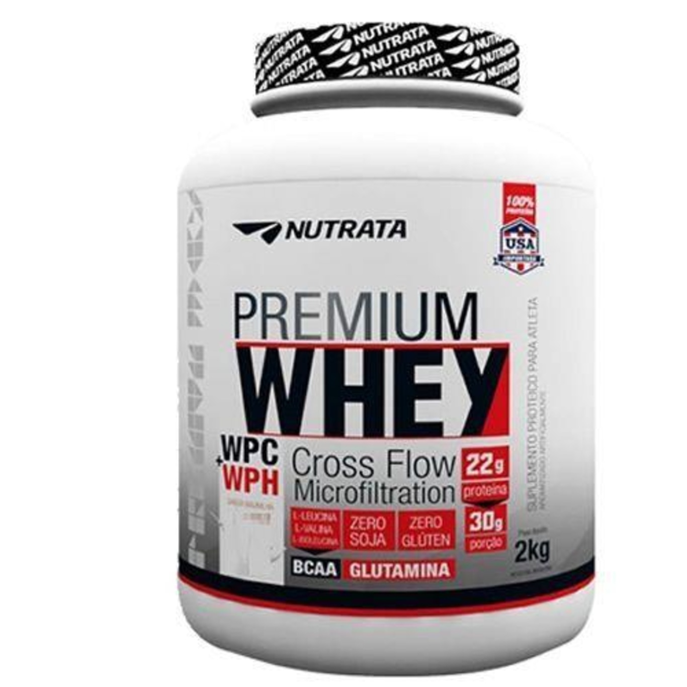 Premium Whey Nutrata - Chocolate - 2Kg - Foto 1