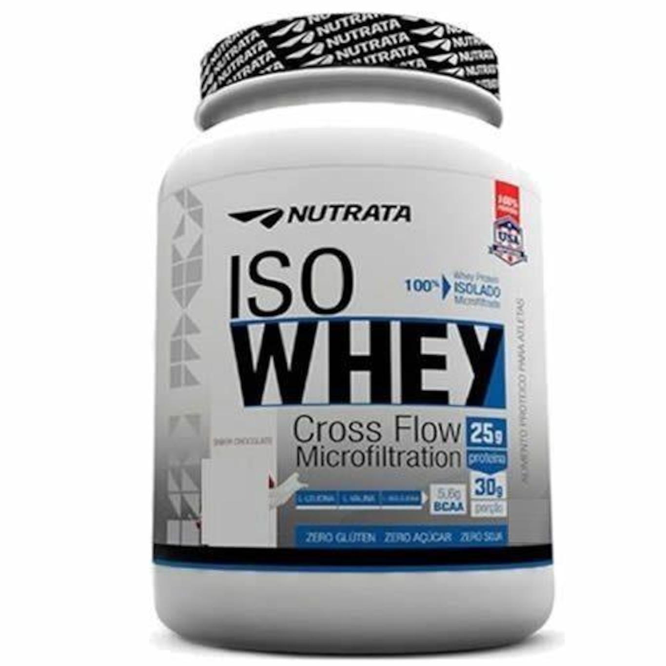 Iso Whey Nutrata - Chocolate - 1,8Kg - Foto 1