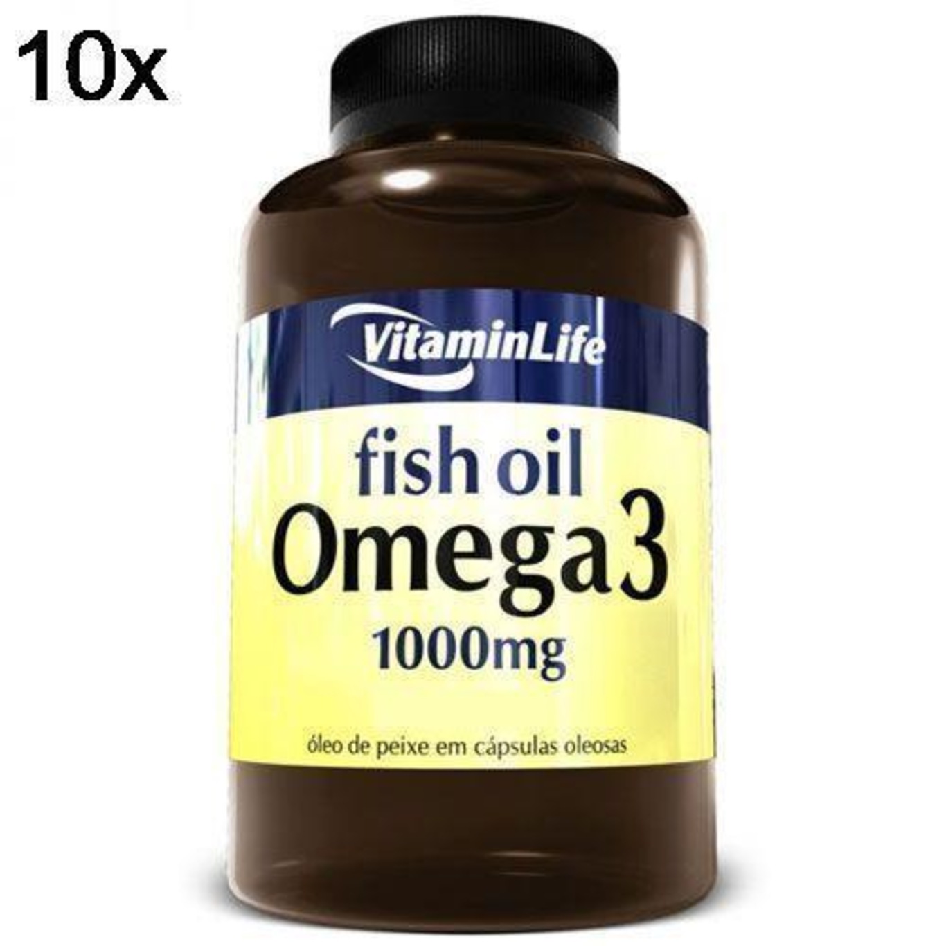 Omega 3 VitaminLife 1000mg - 200 Cápsulas - 10 Frascos - Foto 2