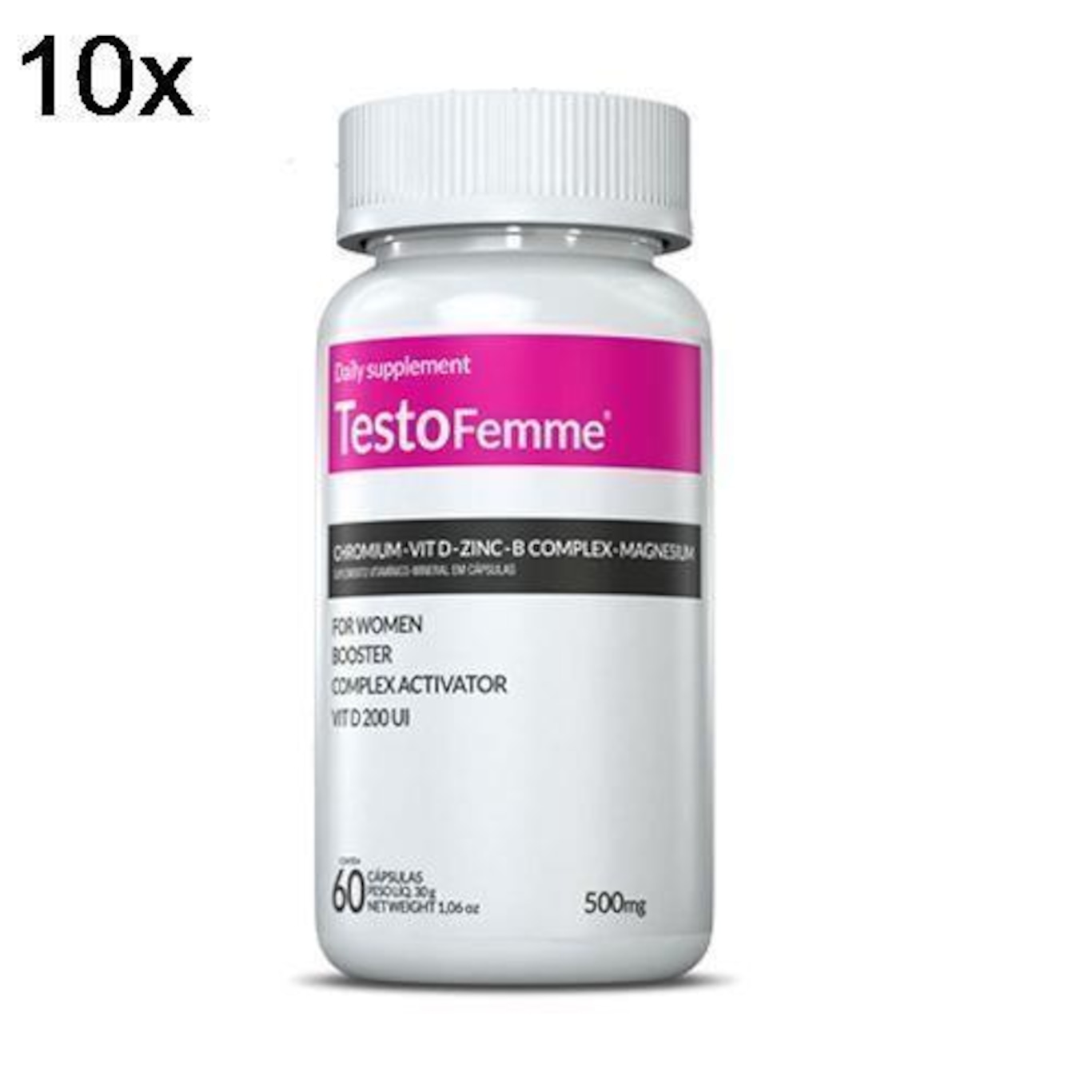 TestoFemme Inove Nutrition - 60 Cápsulas - Foto 2