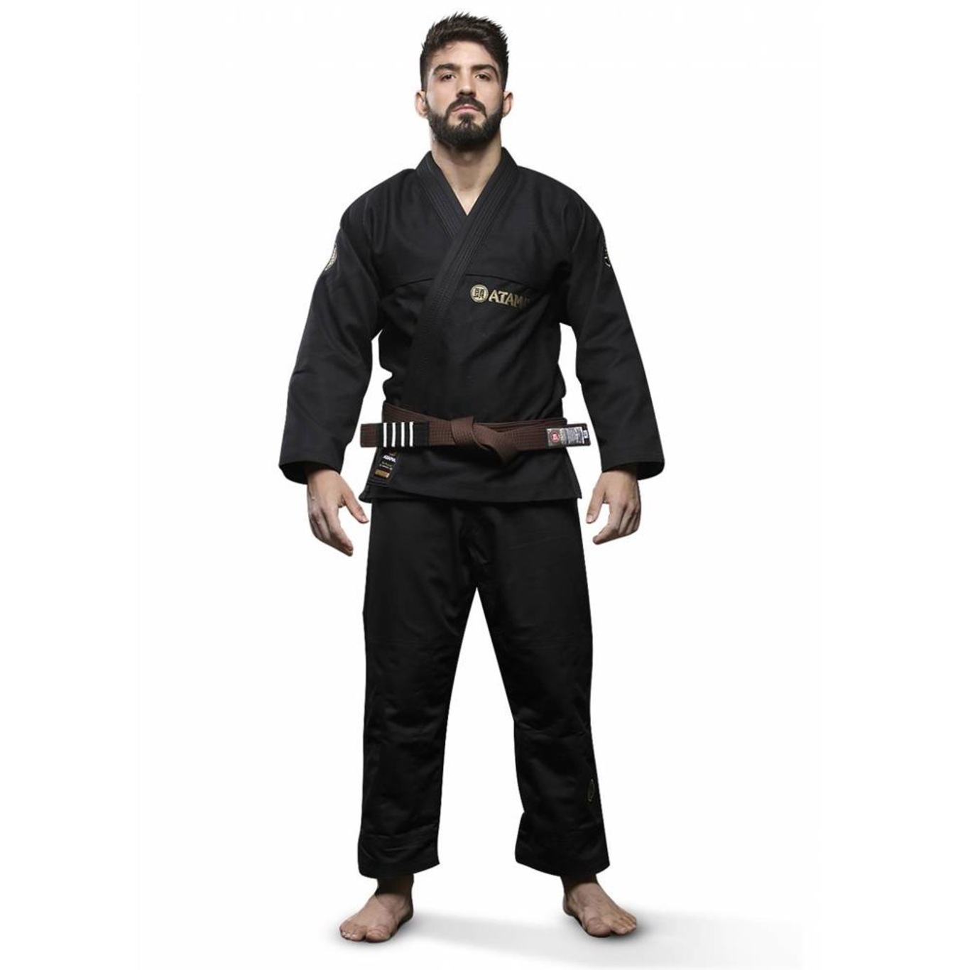 Kimono de Jiu Jitsu Atama Trançado Classic - Adulto - Foto 1