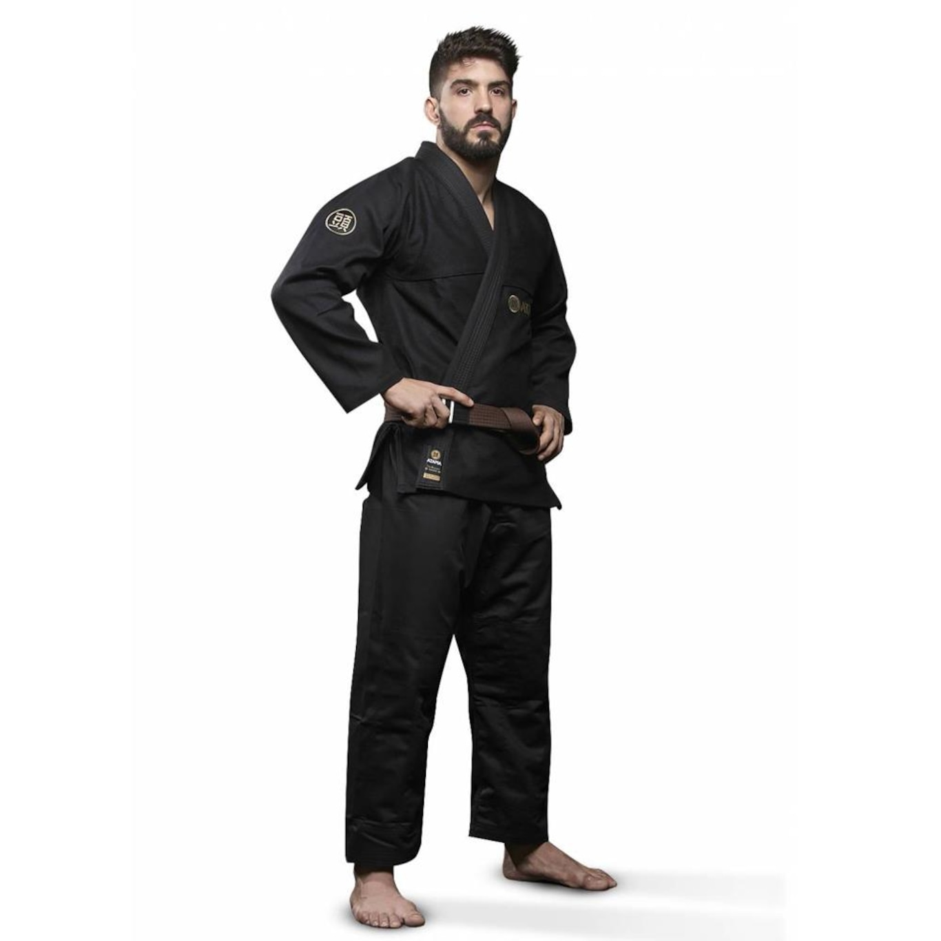 Kimono de Jiu Jitsu Atama Trançado Classic - Adulto - Foto 3