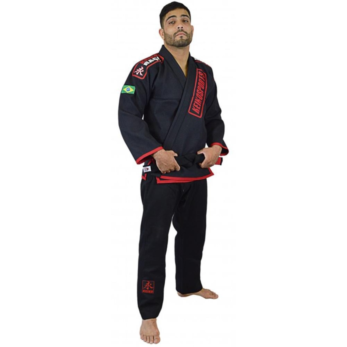 Kimono de Jiu Jitsu Keiko Ouro - Adulto - Foto 2