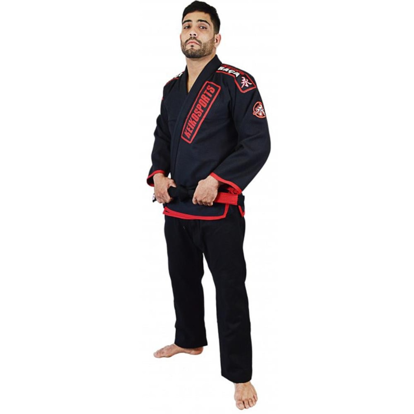 Kimono de Jiu Jitsu Keiko Ouro - Adulto - Foto 3