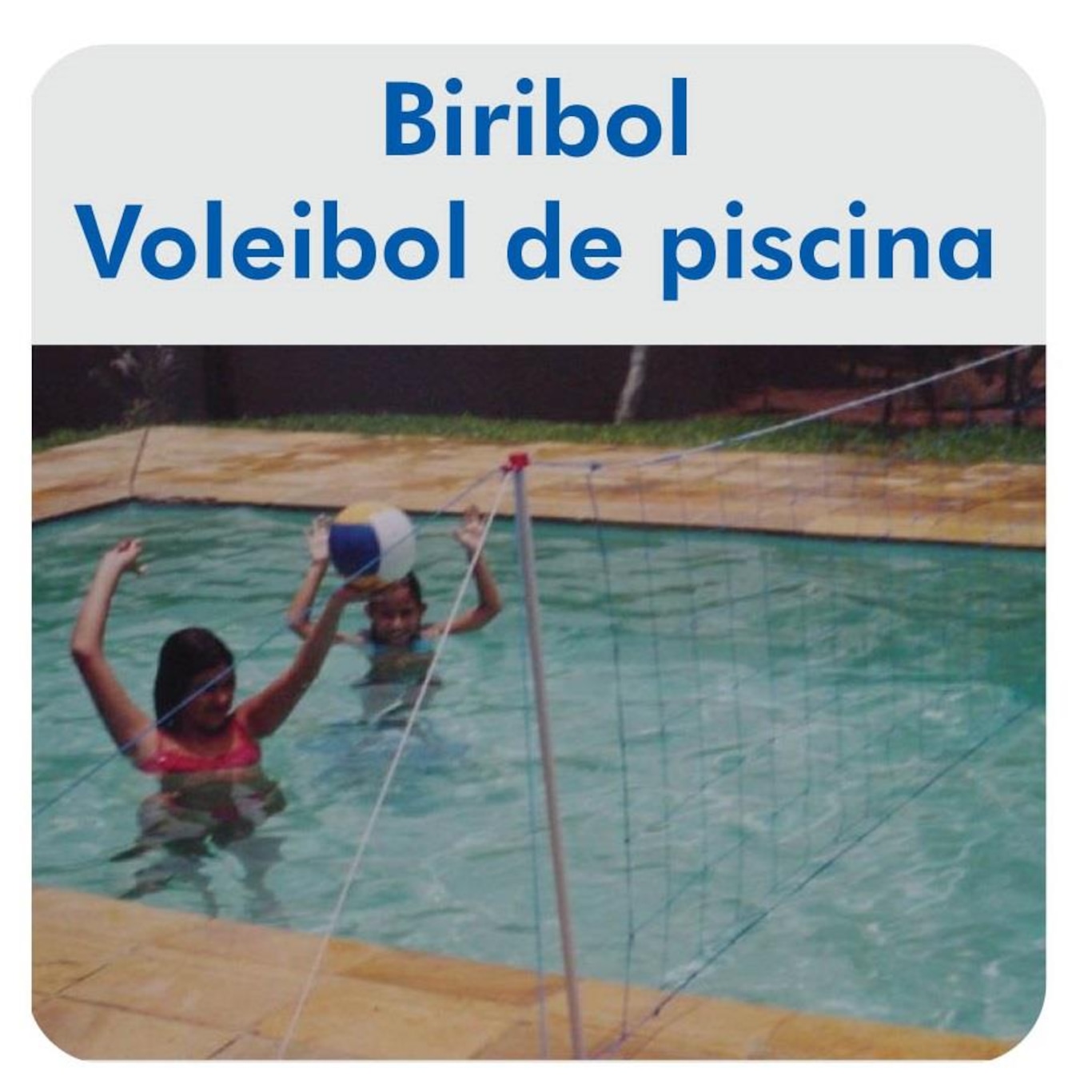 Kit Master Rede: Vôlei de Piscina - Biribol Portátil - Foto 3