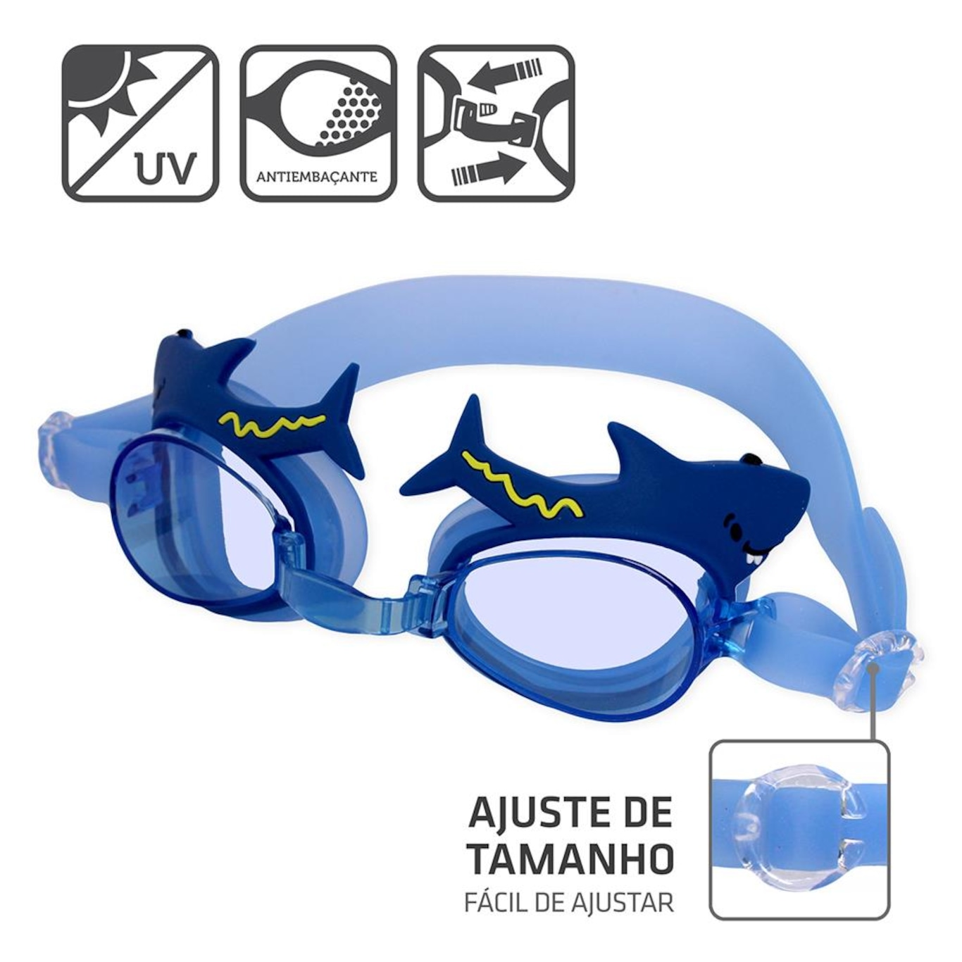 Óculos de Natação Aquarium KID Muvin OCI-100 - Foto 3