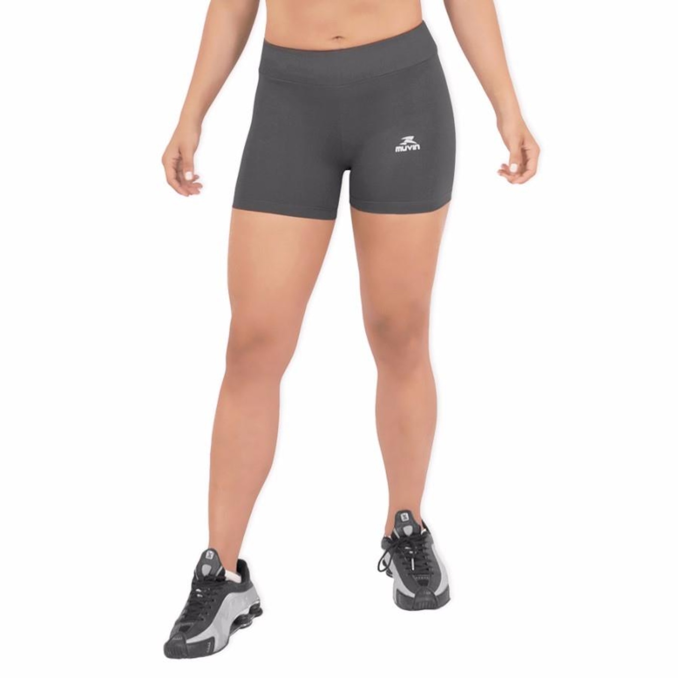 Short Muvin Solid Power UV50 - Feminino - Foto 1