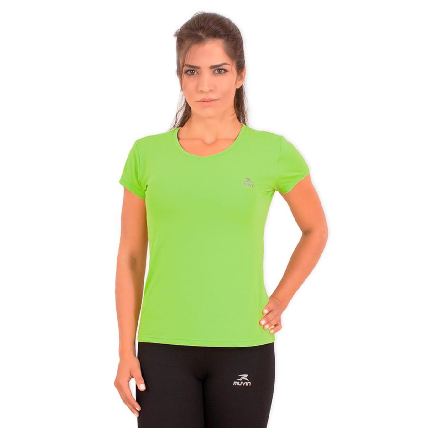 Camiseta Muvin Running Performance G1 SS CSR-200 - Feminina - Foto 1