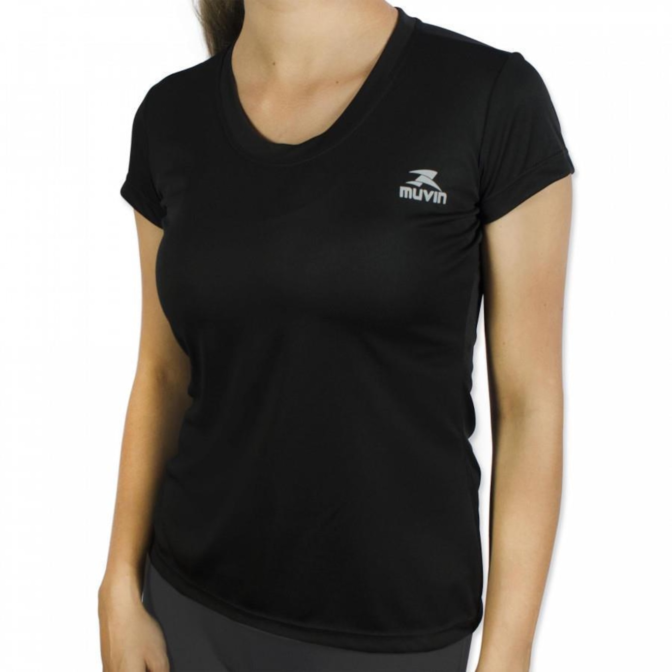 Camiseta Muvin Color Dry Workout SS CST-400 - Feminina - Foto 3