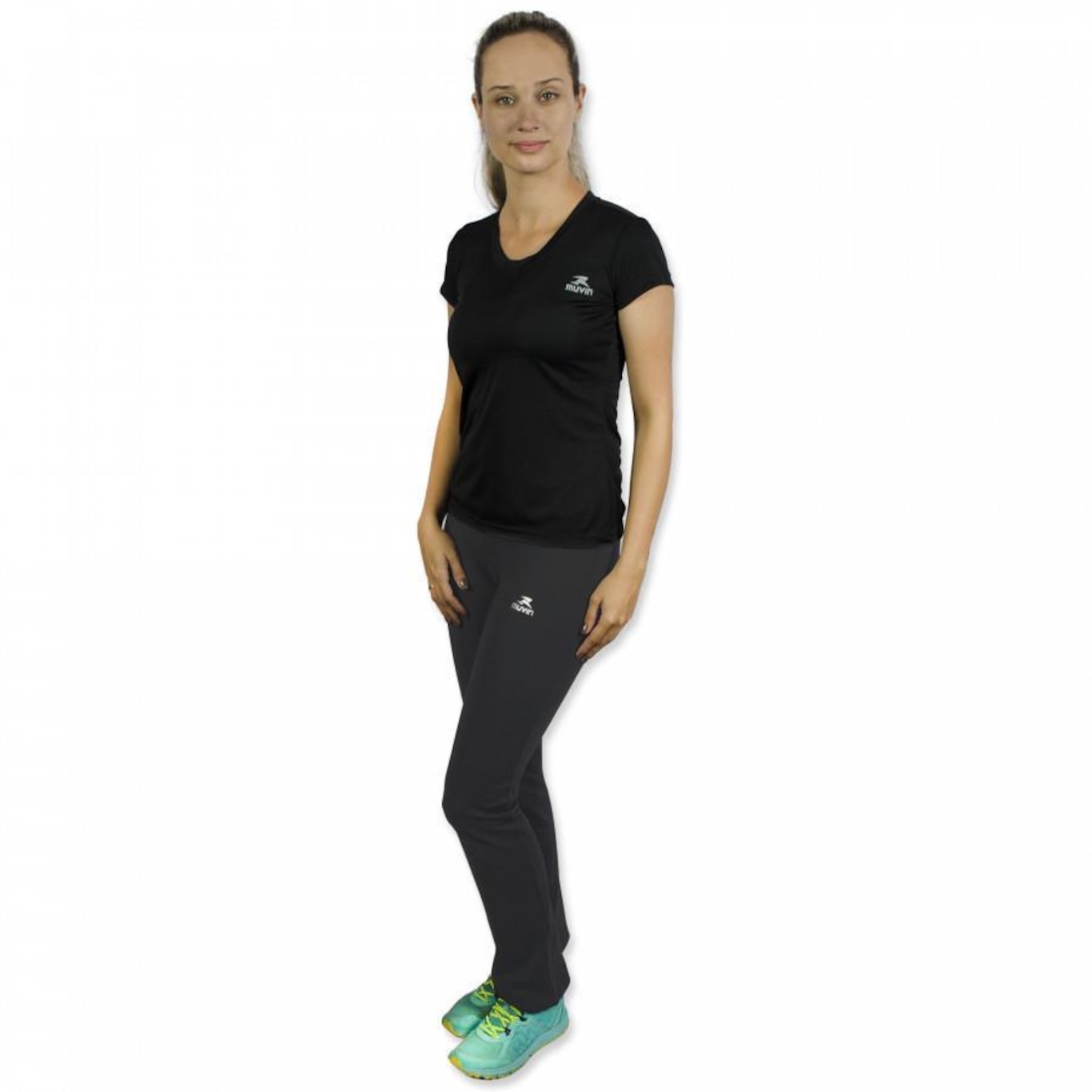 Camiseta Muvin Color Dry Workout SS CST-400 - Feminina - Foto 5