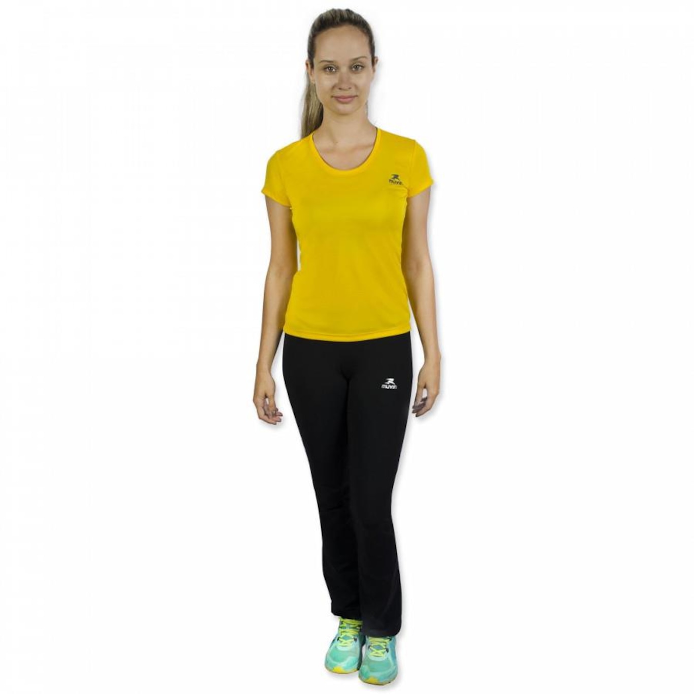 Camiseta Muvin Color Dry Workout SS CST-400 - Feminina - Foto 5