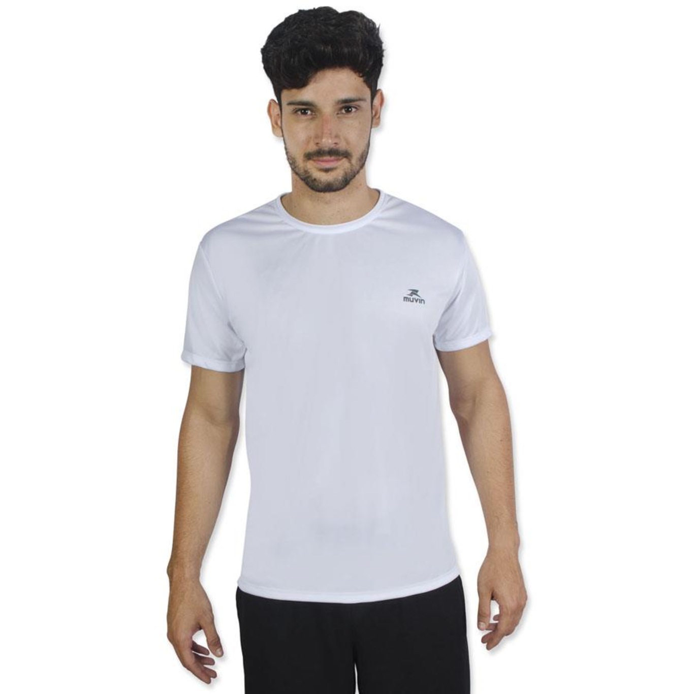 Camiseta Muvin Color Dry Workout SS CST-300 - Masculina - Foto 1