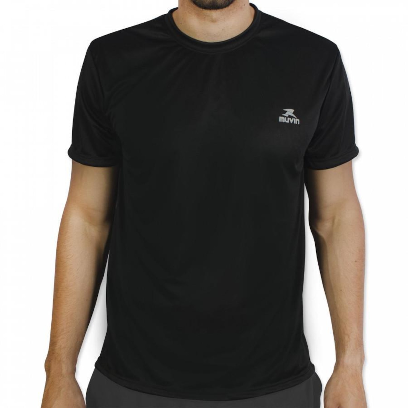 Camiseta Muvin Color Dry Workout SS CST-300 - Masculina - Foto 3