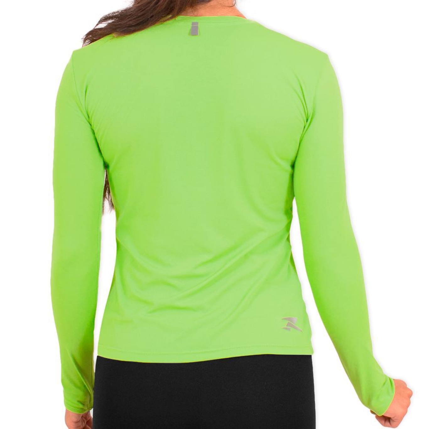 Camiseta Manga Longa Running Muvin G1 com Proteção UV50 - Feminina - Foto 4