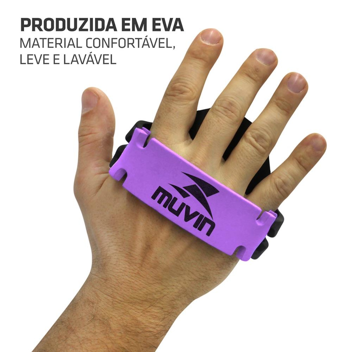 Luvas de Musculação Muvin LVA-100 - Adulto - Foto 2