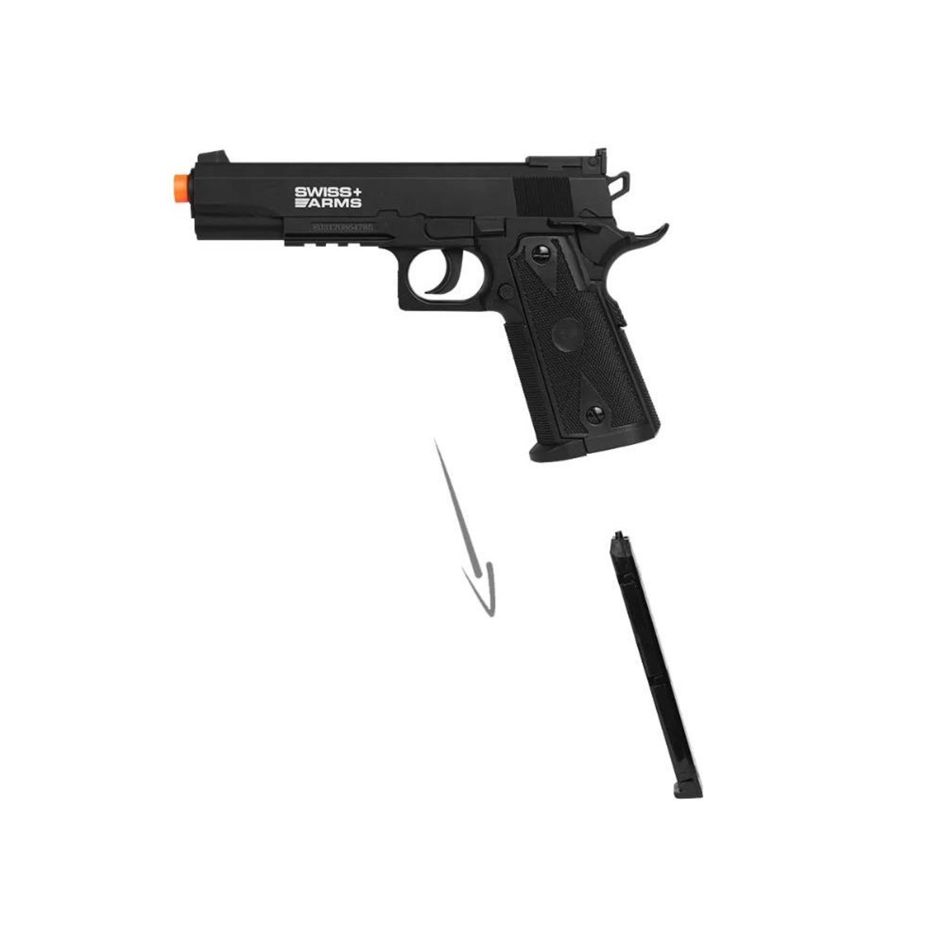 Pistola CO2 Swiss Arms P1911 