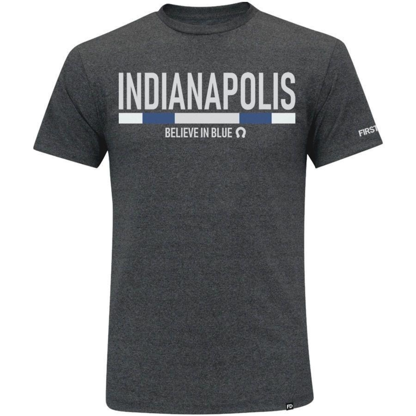 Camiseta First Down Indianapolis Futebol Americano Masculina - Adulto - Foto 1