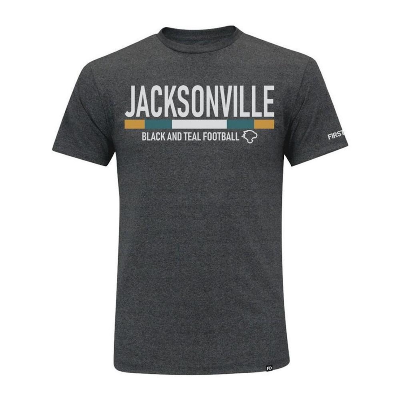 Camiseta First Down Jacksonville Futebol Americano Masculina - Adulto - Foto 1