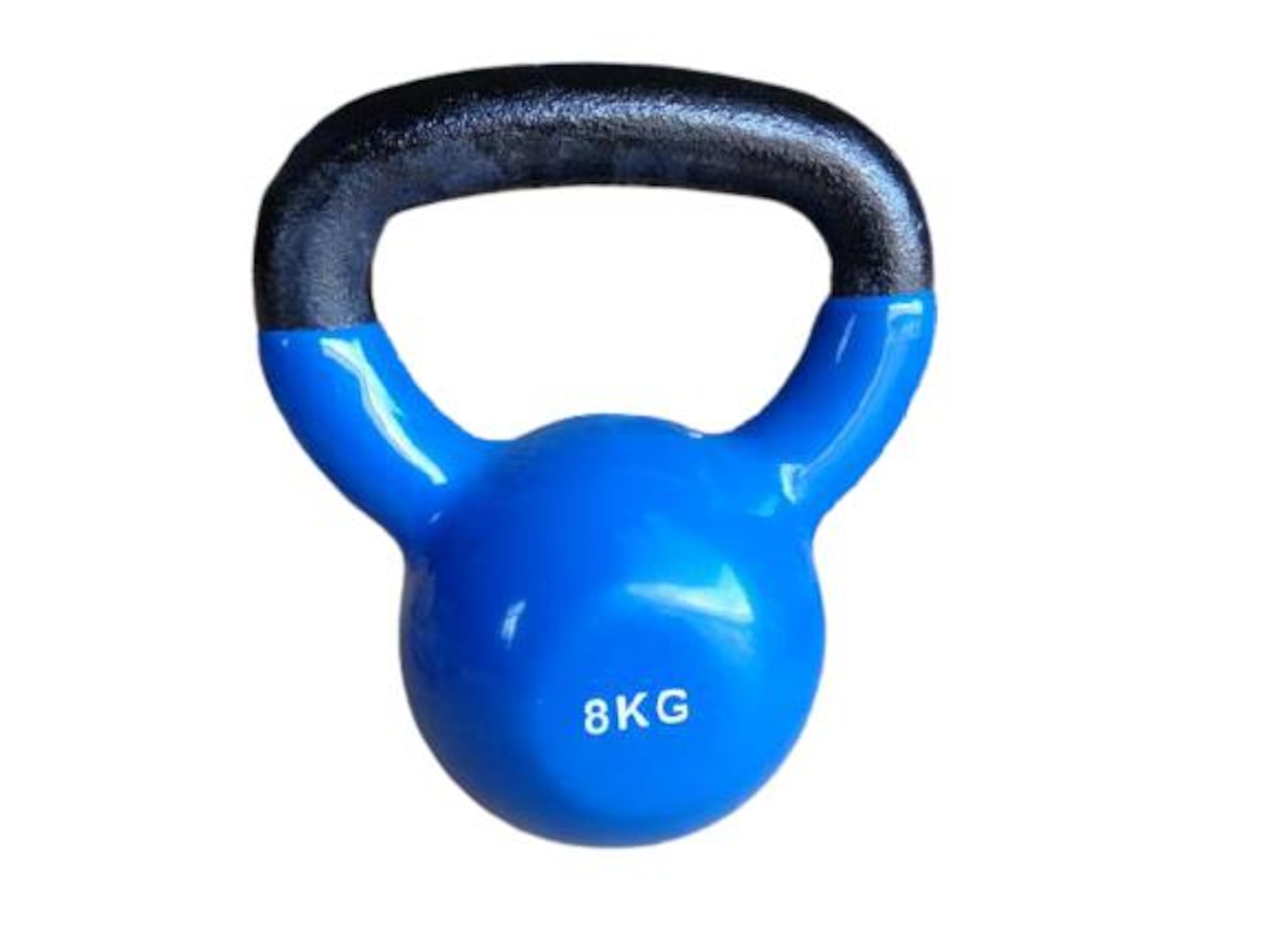 Halter Kettlebell Pelegrin Emborrachado PEL-08KB - 8kg - Foto 1