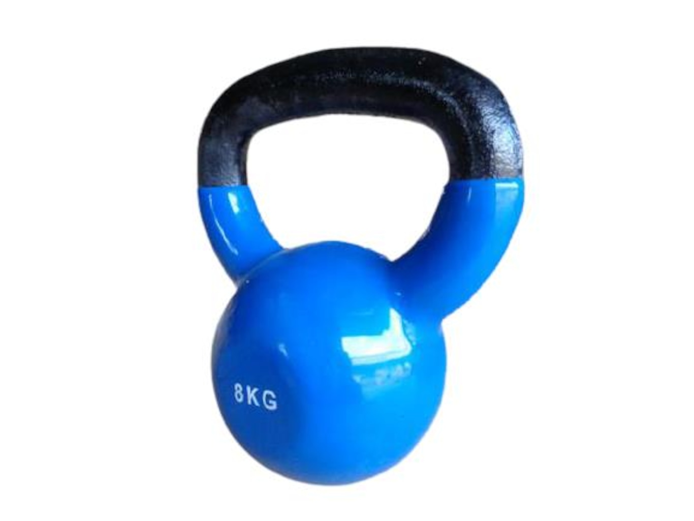 Halter Kettlebell Pelegrin Emborrachado PEL-08KB - 8kg - Foto 4