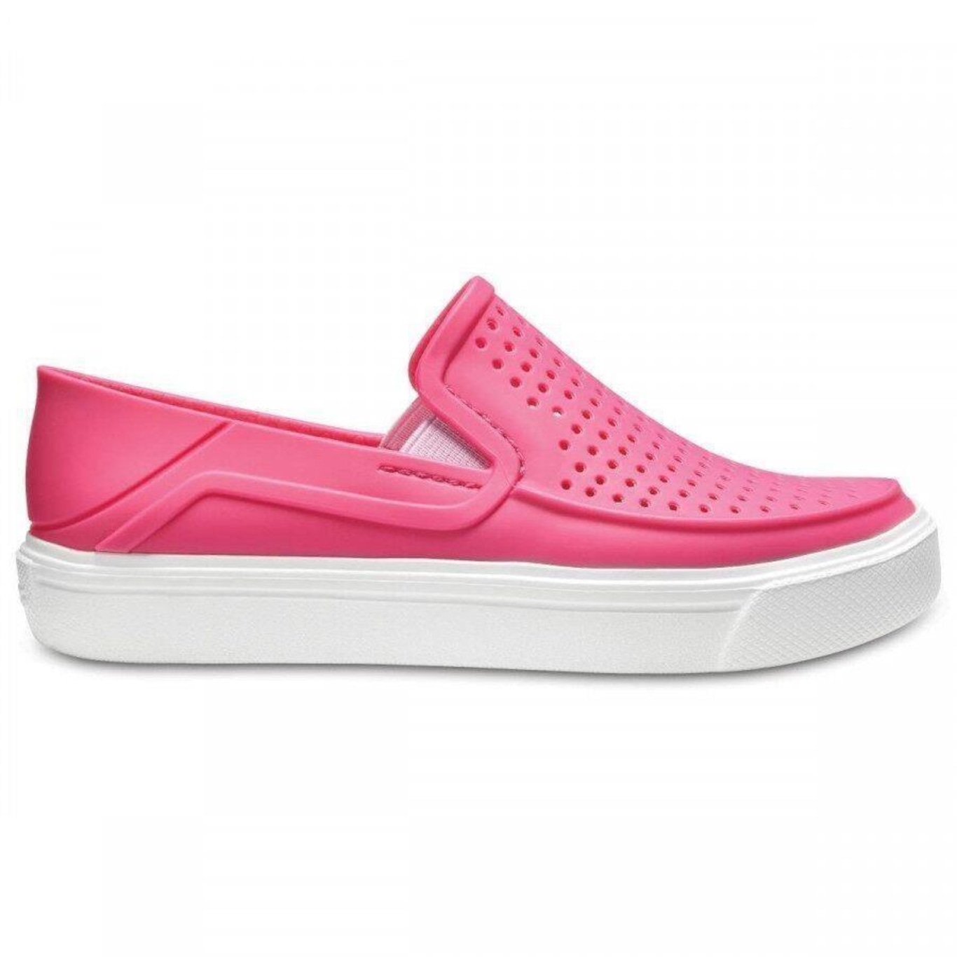 Tênis Slip On Crocs CitiLane Roka Kids - Infantil - Foto 1