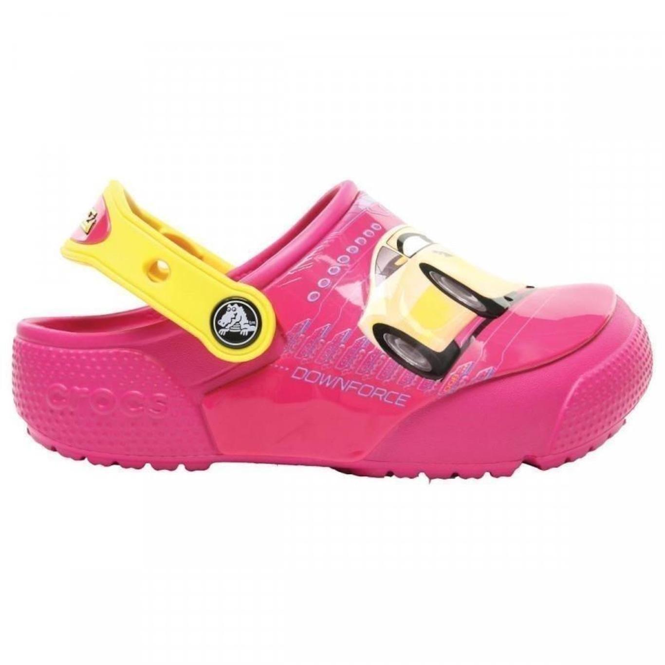 Sandália Crocs Funlab Lights Cars 3 - Infantil - Foto 1