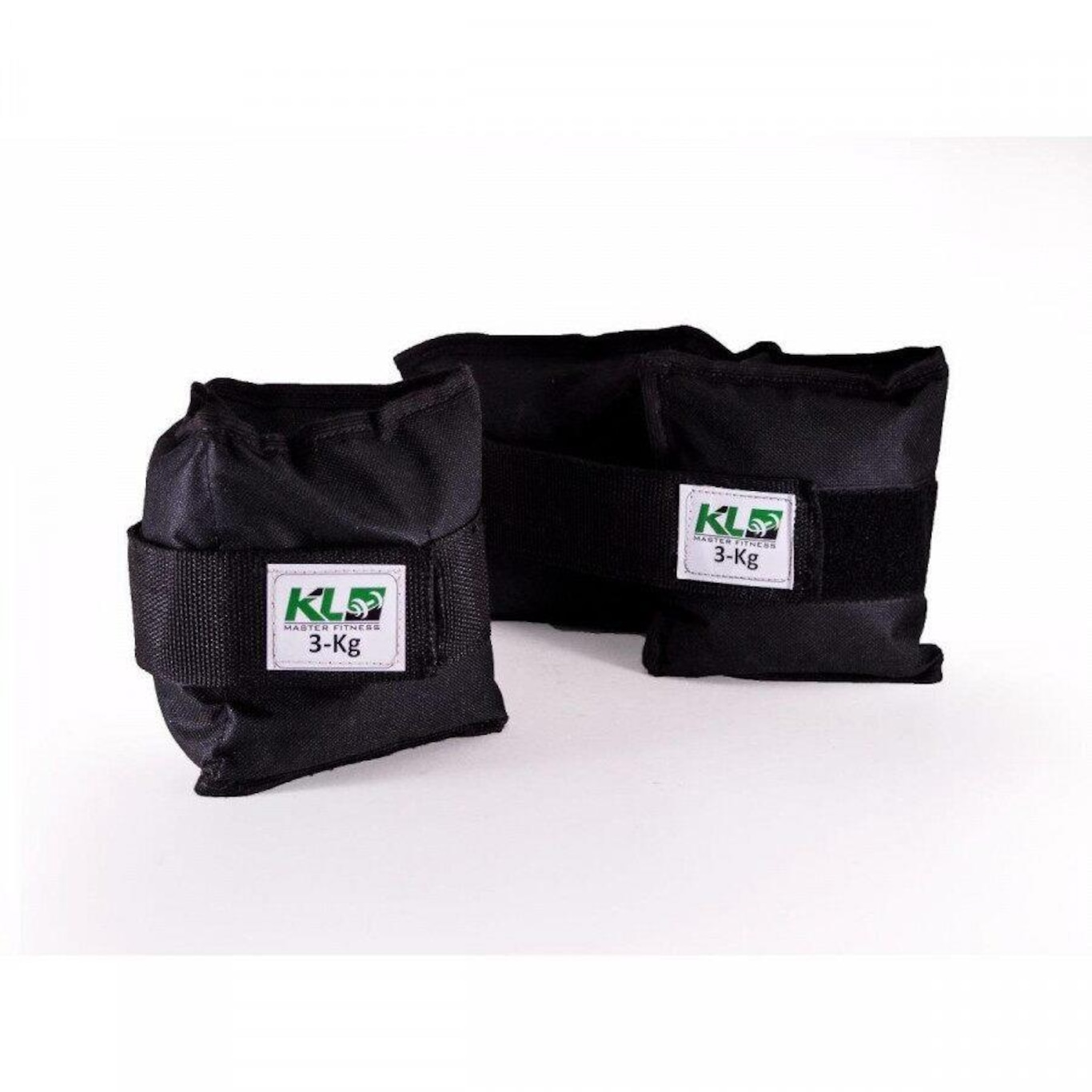 Kit Caneleiras KL Master Peso Fixa Velcro - 3, 4 e 5kg - Pares (Cada) - Foto 1