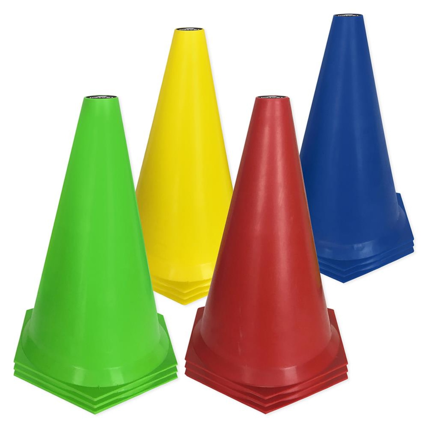 Cone de Marcação de Plástico Muvin - 24cm -12 Unidades - Foto 1