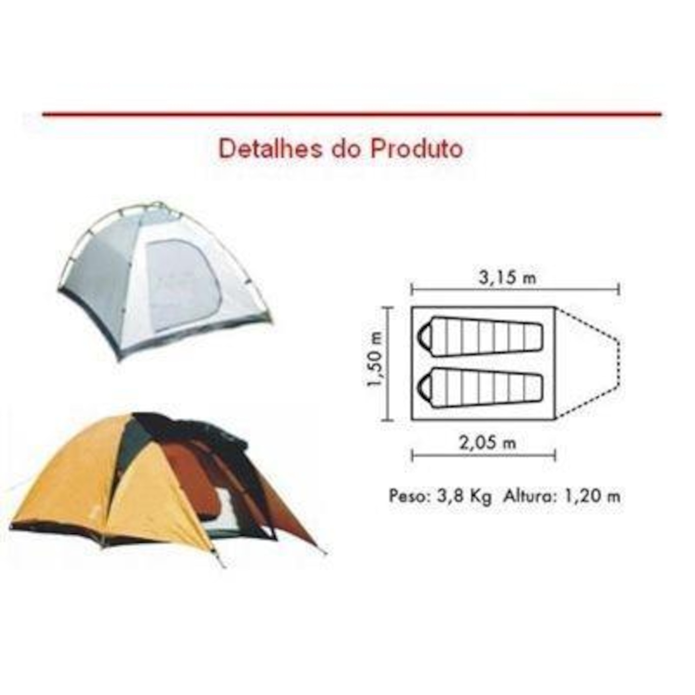 barraca trilhas e rumos super esquilo 2