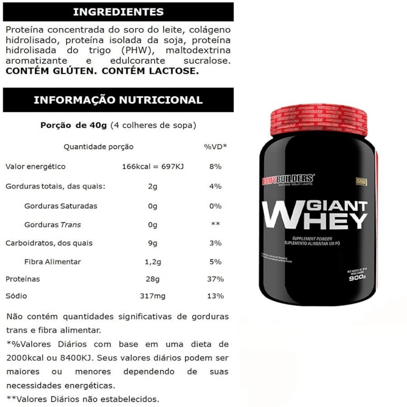 Kit Bodybuilders 2x Whey Protein - Chocolate - 900g + 2x BCAA+ 2x Creatina + Shaker - Foto 2