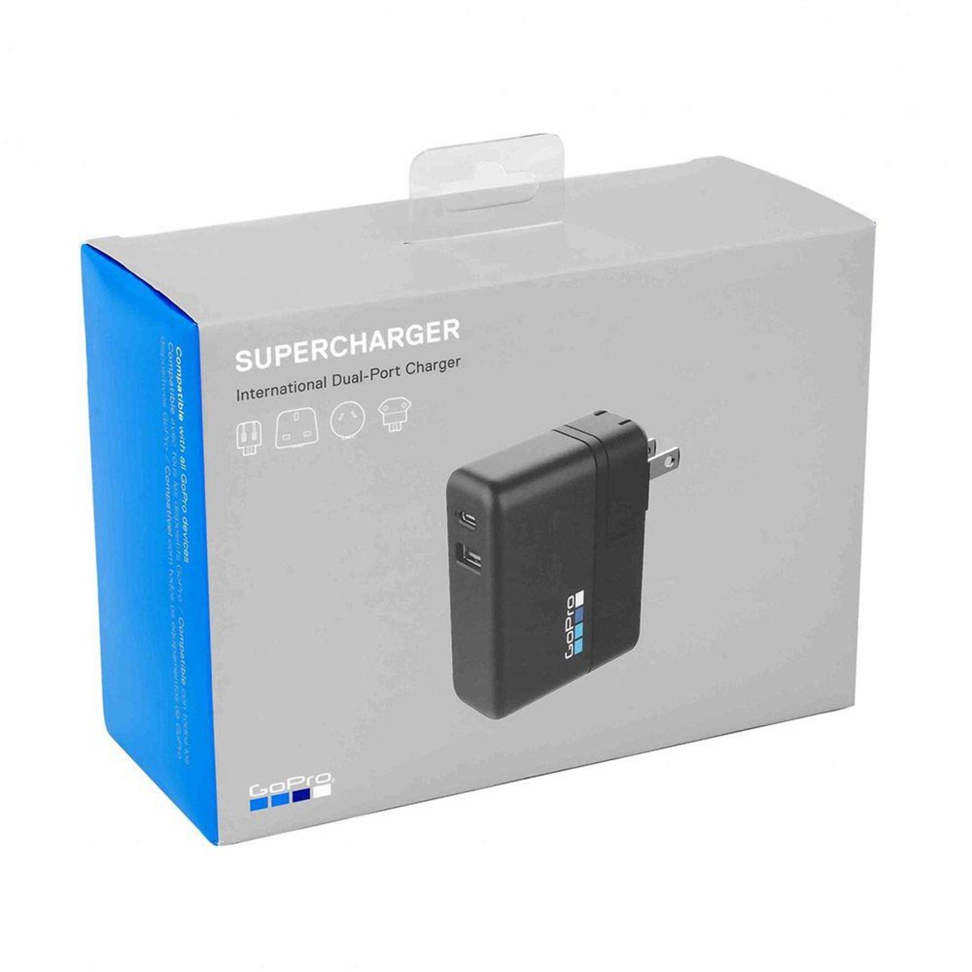 Carregador GoPro de Parede Dual Supercharger para GoPro Hero Centauro