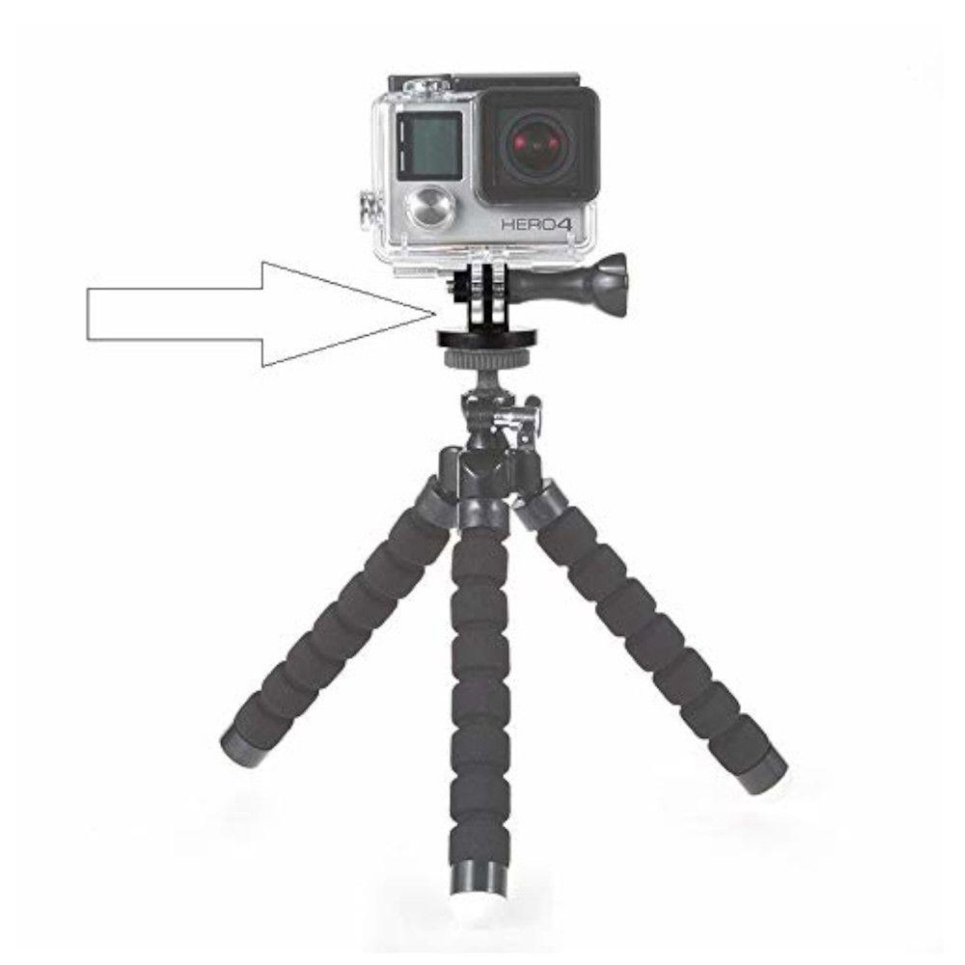 Support Ventouse 9cm Pour GoPro, SJCAM - Fixation Solide Surfaces Lisses | Pour Pare-brise, Carrosserie, Carrelage - 6
