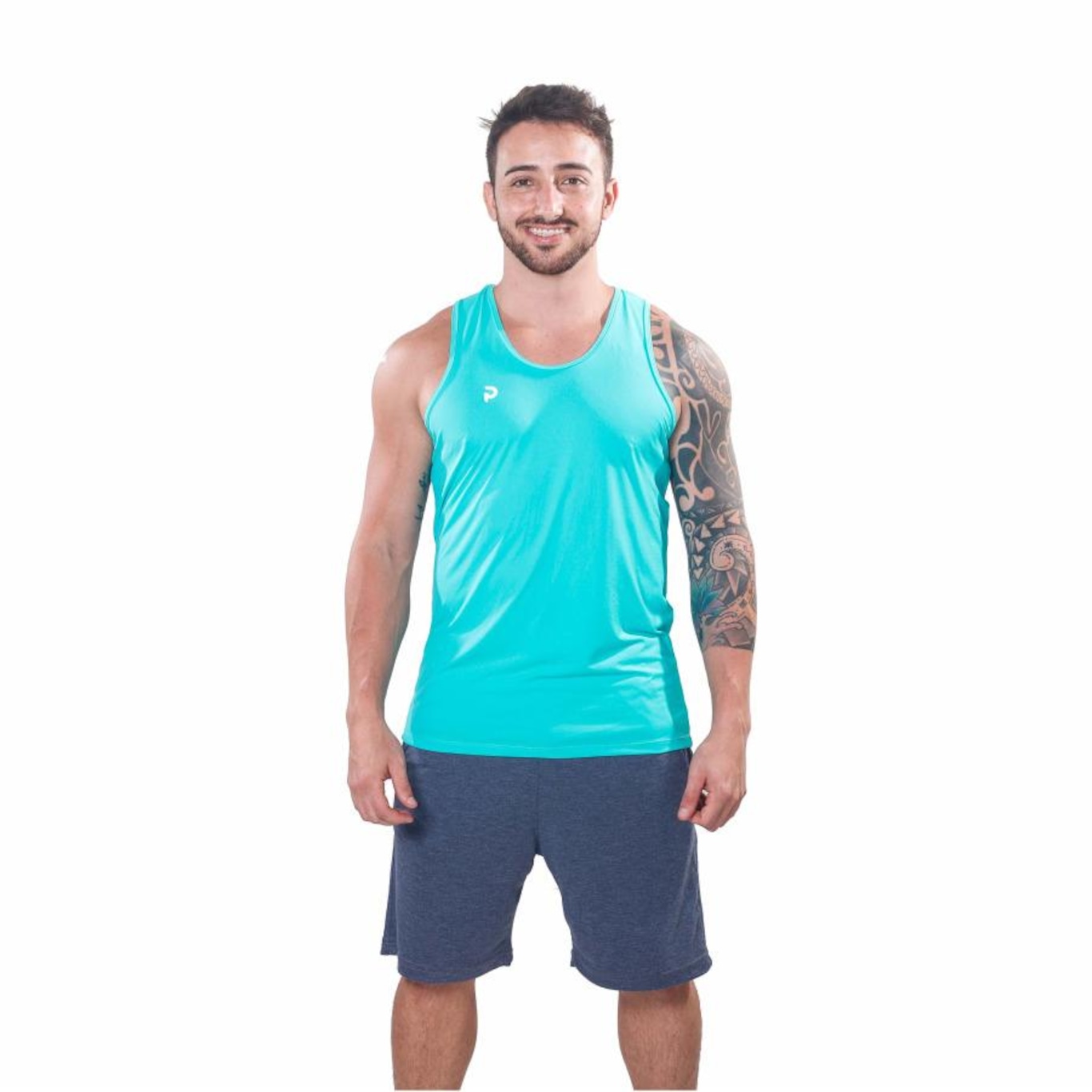 Camiseta Regata Punnto Tradicional - Masculina - Foto 1