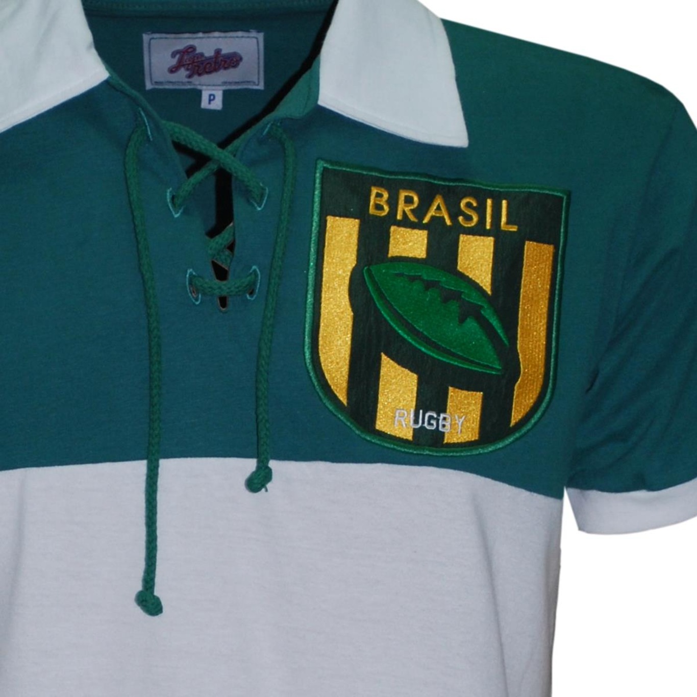Camiseta Liga Retrô Brasil Rugby - Masculina - Foto 3