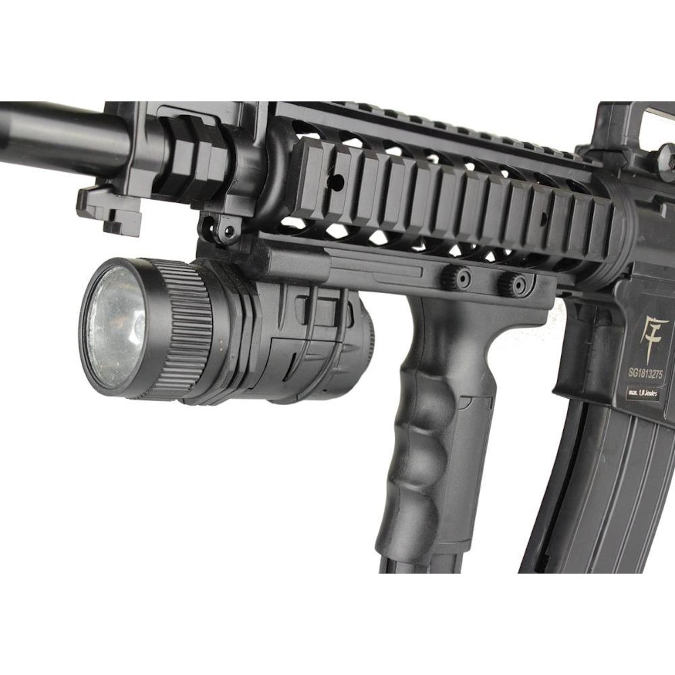 Pistola Airsoft A Molla Saigo Defense G.16 – Modello In Metallo, 0,3 Joule, Pallini Da 6 Mm
