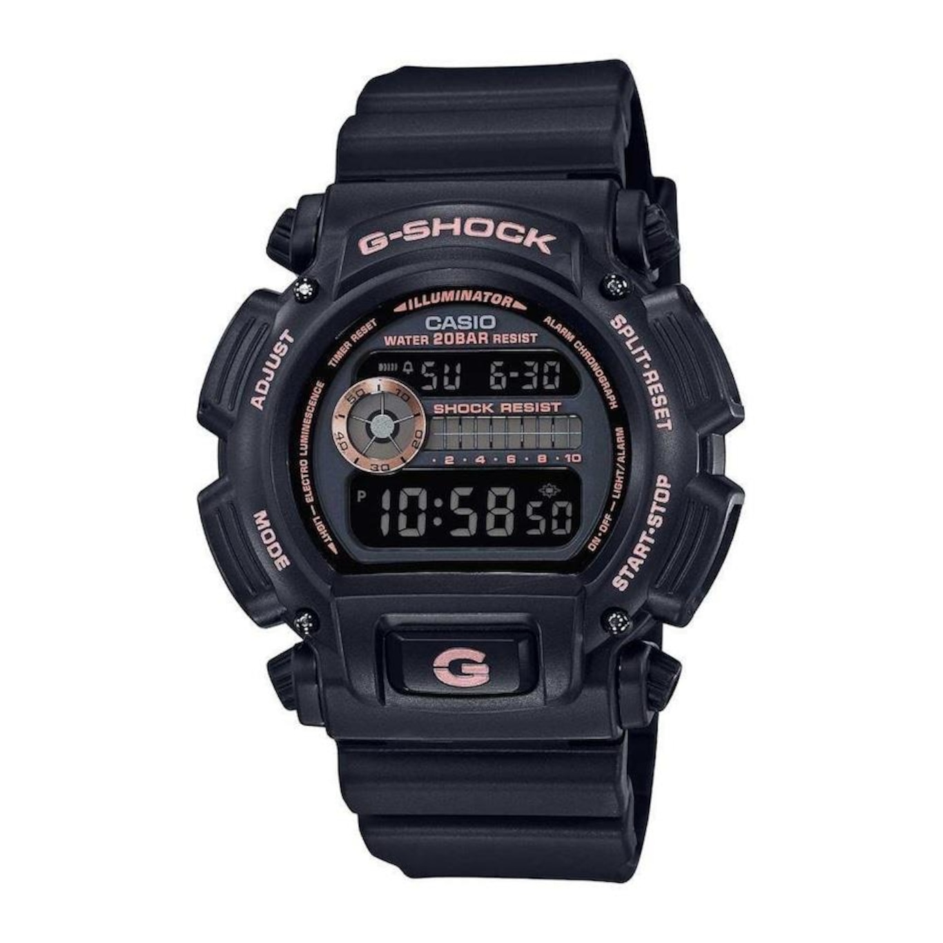 Relógio Digital G-Shock DW-9052GBX-1A4DR - Masculino - Foto 1