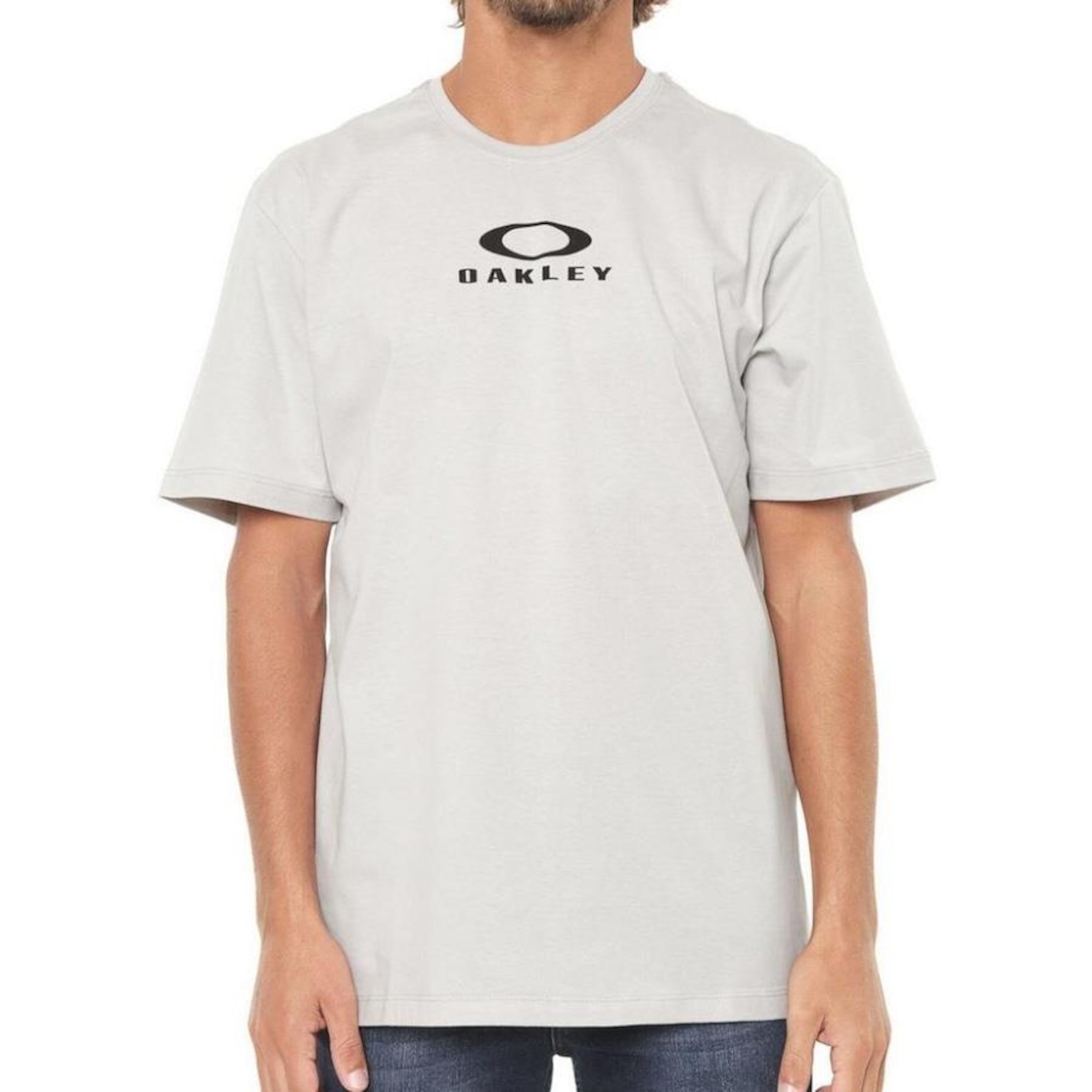 Camiseta Oakley Bark New White - Masculina