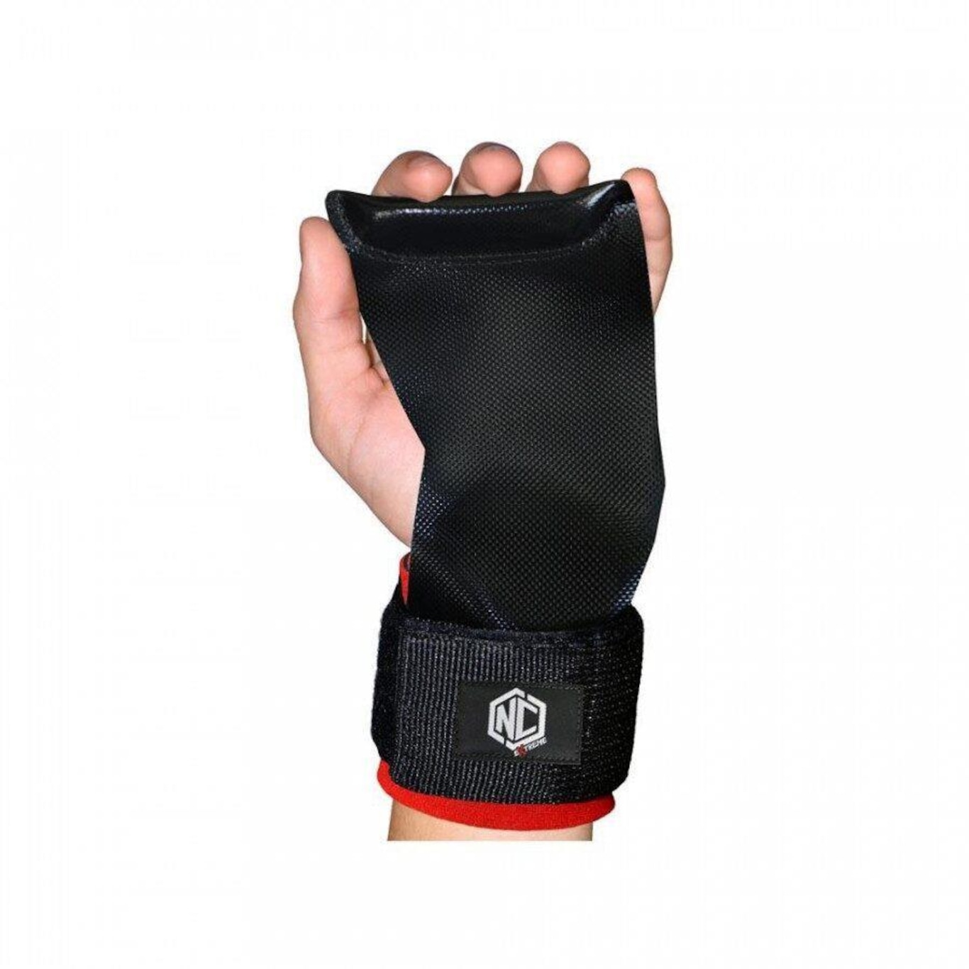 Hand Grip NC Extreme Lion em Couro Luva Palmar - Adulto - Foto 3