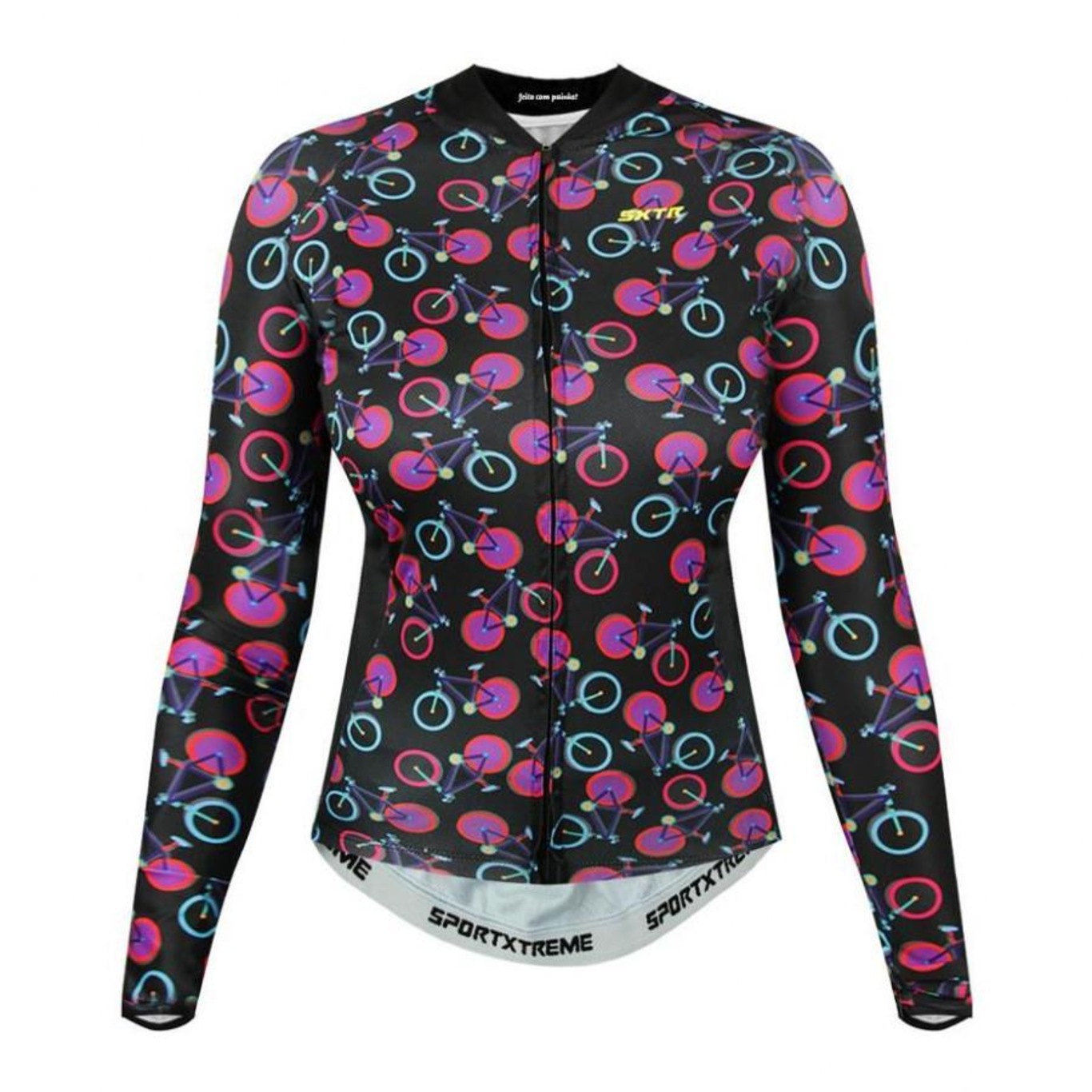 Camisa de Ciclismo Manga Longa Sportxtreme Cycling - Feminina - Foto 1