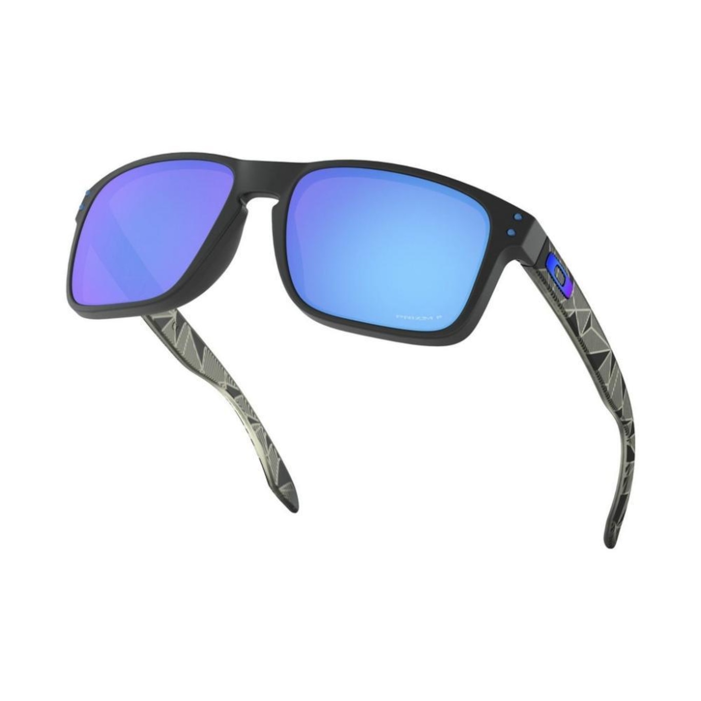 Óculos de Sol Oakley Holbrook Matte Sapphire Polarized - Adulto - Foto 5