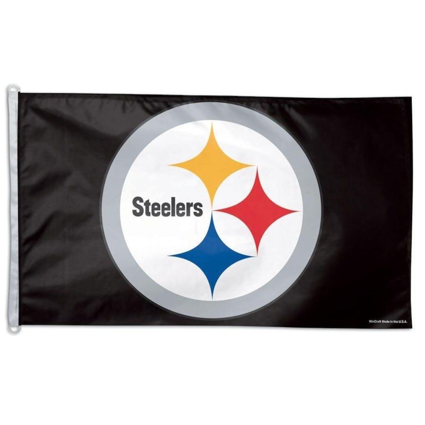 Bandeira NFL Pittsburgh Steelers Grande - 90x150cm - Foto 1