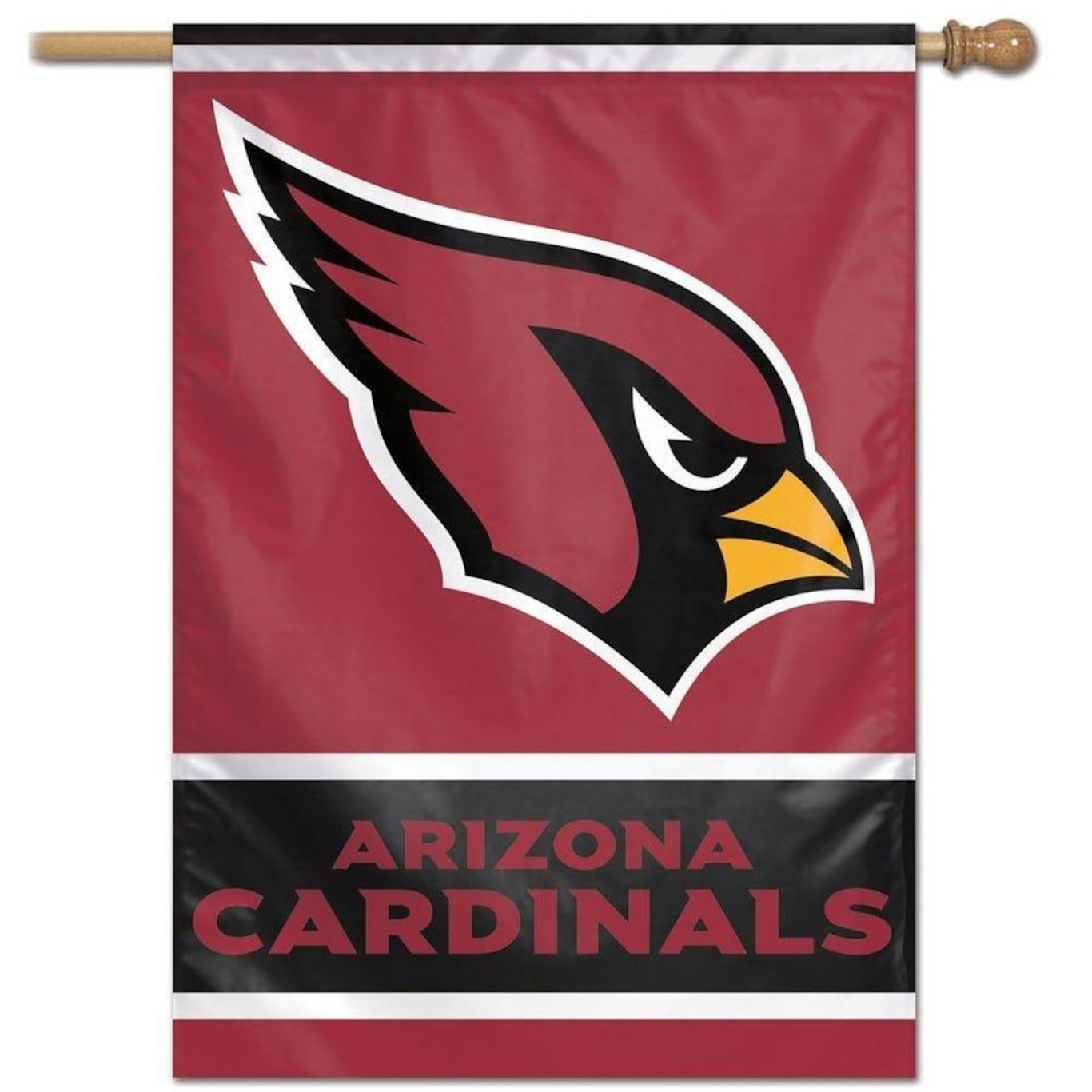 Bandeira Vertical WinCraft Logo Team Arizona Cardinals - 70x100 Cm - Foto 1