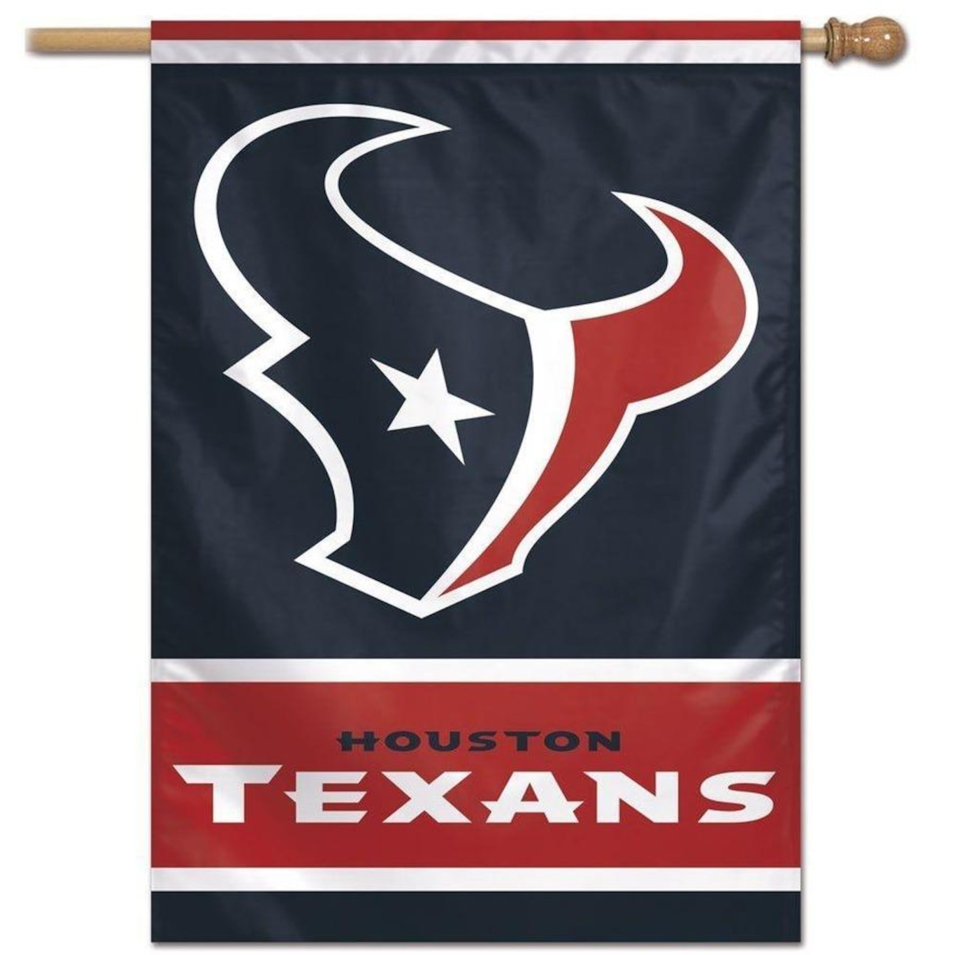 Bandeira Vertical WinCraft Logo Team Houston Texans - 70x100cm - Foto 1