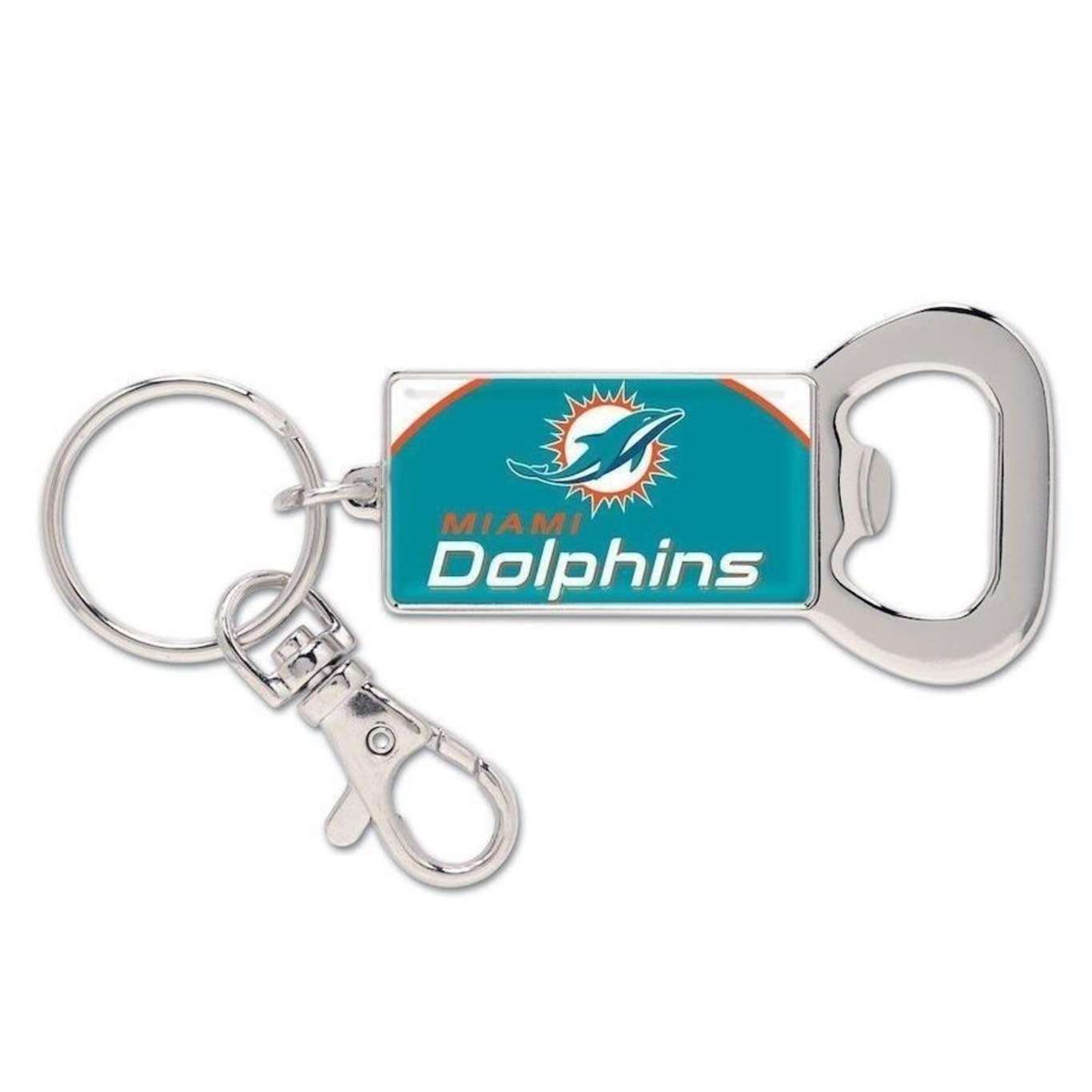 Chaveiro Abridor de Garrafas NFL Miami Dolphins - Foto 1